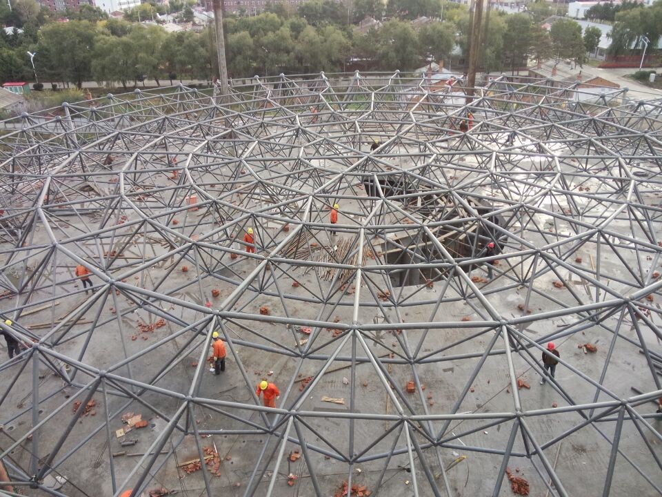 河南全民健身中心网架